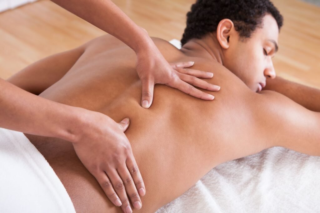 deep tissue massage for office workers
