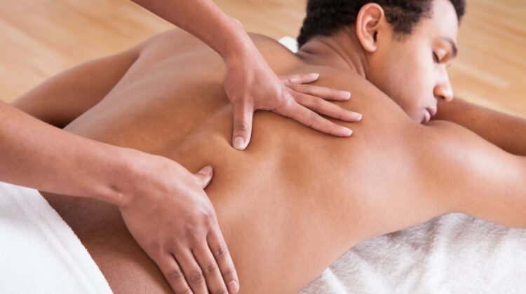 deep tissue massage for office workers