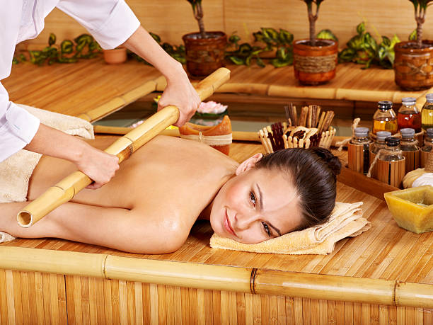 bamboo massage in Pondicherry